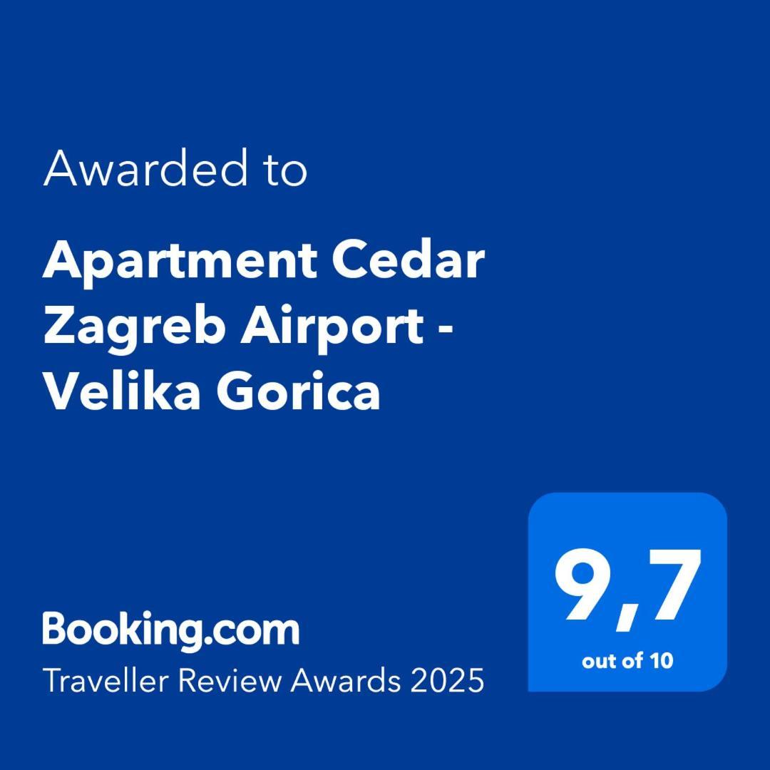 Apartment Cedar Zagreb Airport - Velika Gorica Scitarjevo Ngoại thất bức ảnh